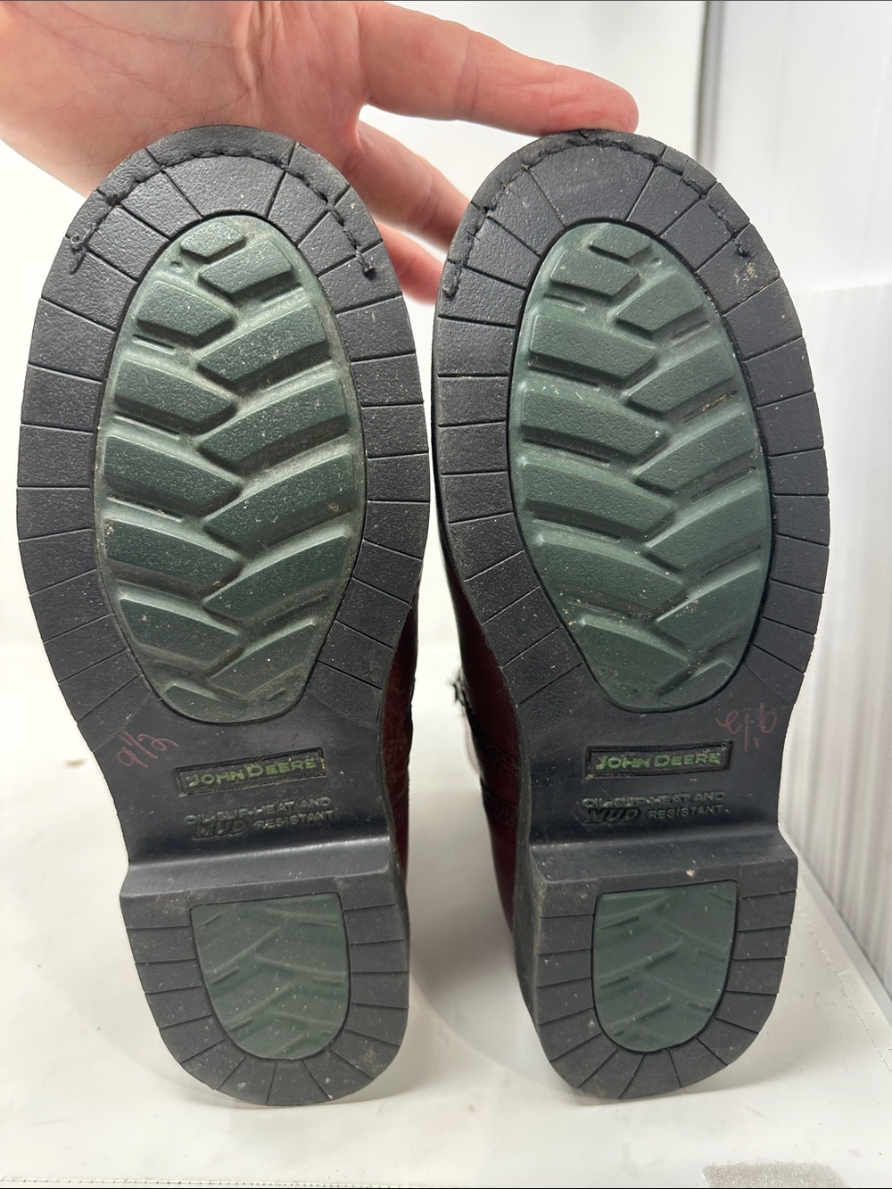 John Deere Work Boots. Size 9.5 - Picture 8 of 10